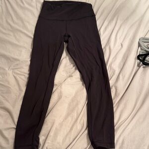 Lululemon Black Wunder Under Leggings